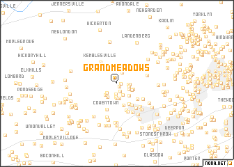 map of Grand Meadows