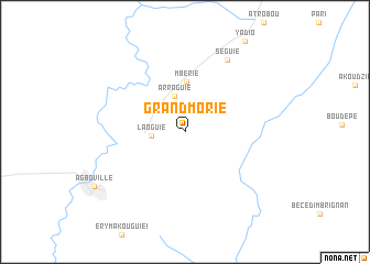 map of Grand Morié