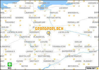 map of Grand Porlach