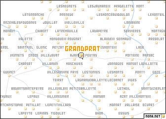 map of Grandprat