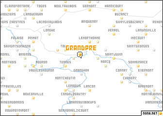 map of Grandpré