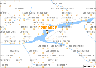 map of Grand Pré