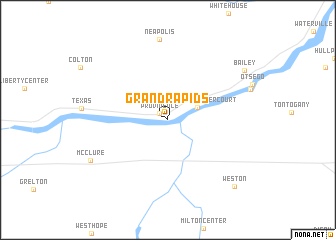 map of Grand Rapids