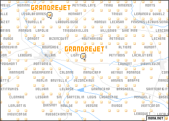 map of Grand Rejet