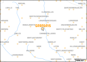 map of Grandris