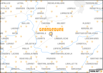 map of Grand Roure