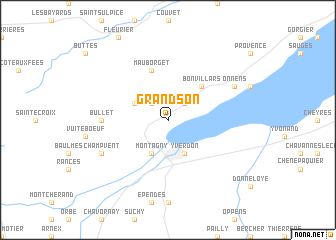 map of Grandson