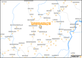 map of Grand Souza