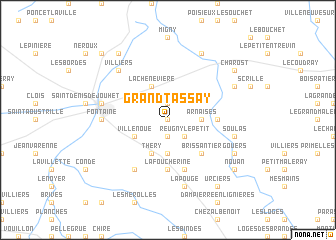 map of Grand Tassay