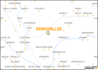 map of Grand Vallée