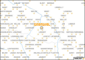 map of Grandval