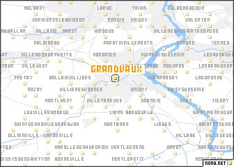 map of Grand Vaux