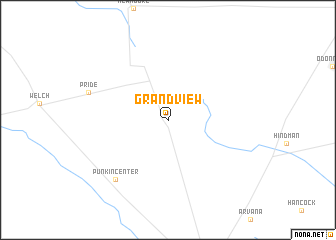 map of Grandview