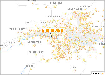 map of Grandview