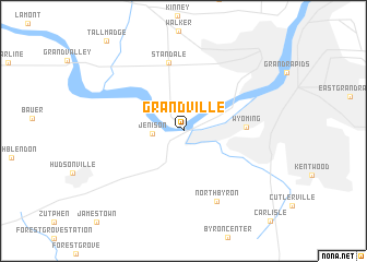 map of Grandville