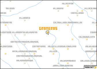 map of Grañeras