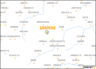 map of Granere