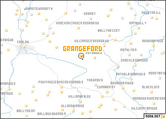 map of Grangeford