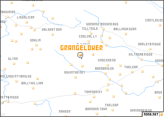 map of Grange Lower