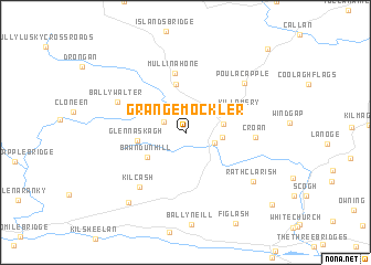 map of Grangemockler