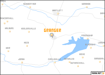 map of Granger