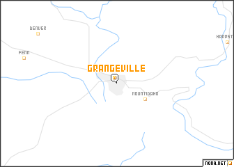 map of Grangeville