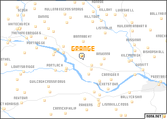 map of Grange