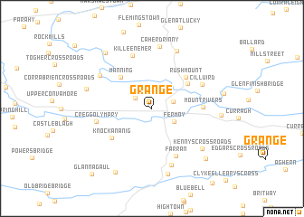 map of Grange