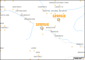 map of Grangie