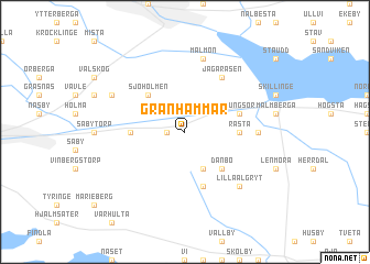 map of Granhammar