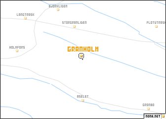 map of Granholm