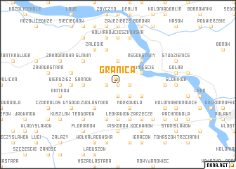 map of Granica