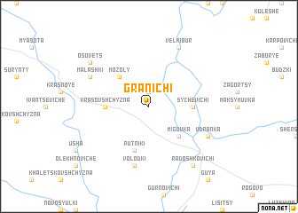 map of Granichi