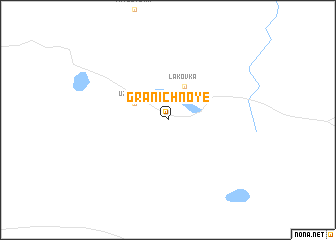 map of Granichnoye