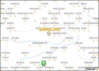 map of Graniczna