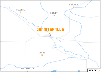 map of Granite Falls