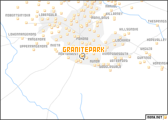 map of Granite Park