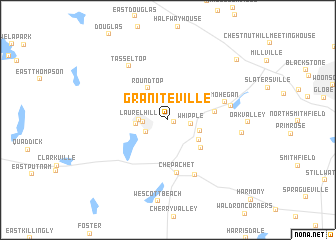 map of Graniteville