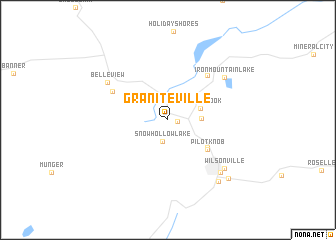map of Graniteville