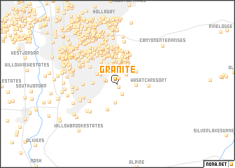 map of Granite