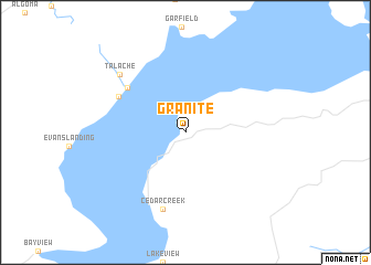 map of Granite