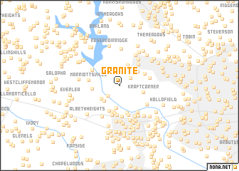 map of Granite