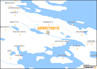 map of Granitnoye