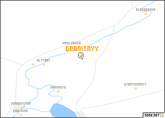 map of Granitnyy