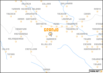 map of Granjo