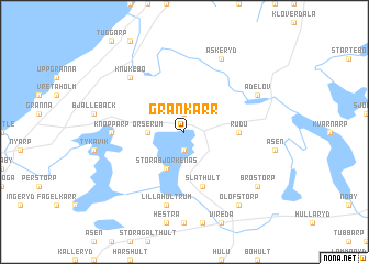 map of Grankärr