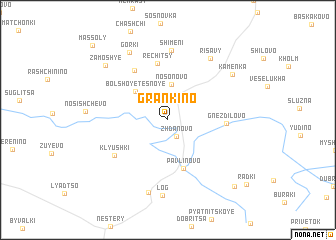 map of Grankino