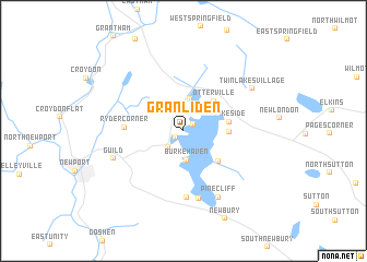 map of Granliden
