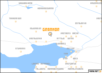 map of Granmor