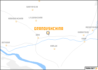 map of Granovshchina